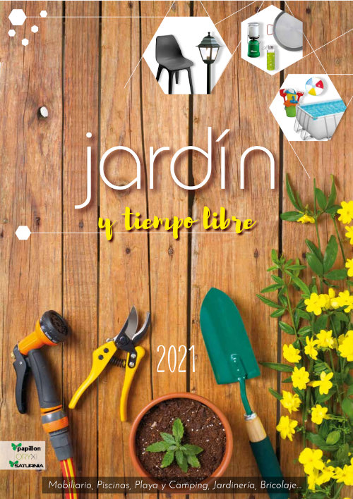 Portada Folleto Jardín y Tiempo Libre 2021